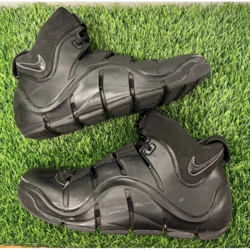 Nike Zoom LeBron 4 Black Anthracite 2006 Size 9.5 Sneakers 314647-001